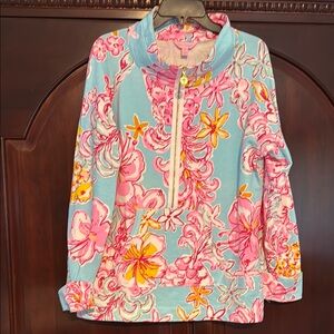 Lilly Pulitzer Colorful Quarter-Zip Top